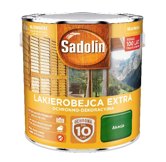 Lakierobejca Sadolin Extra 2,5 l akacja