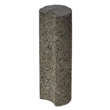 Palisada ogrodowa RING grafitowa śr. 11 cm dł. 40 cm