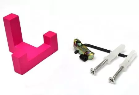 Wieszak różowy K2202 GTV