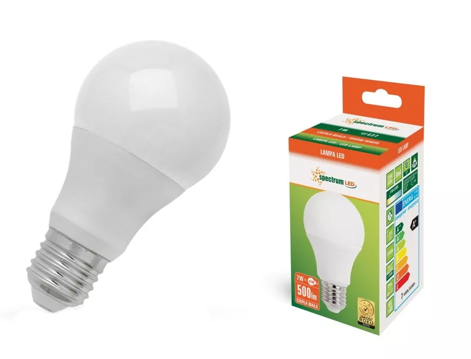 Żarówka Led 10W E27 neutralna Spectrum