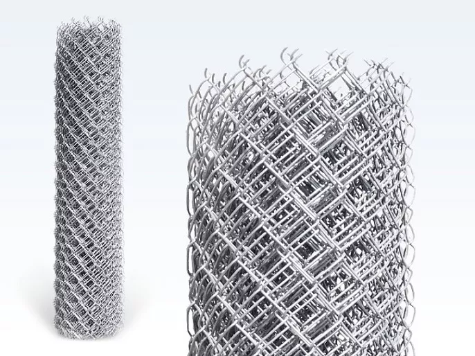 Siatka ogrodzeniowa ocynkowana wys. 100 cm 2x2 cm