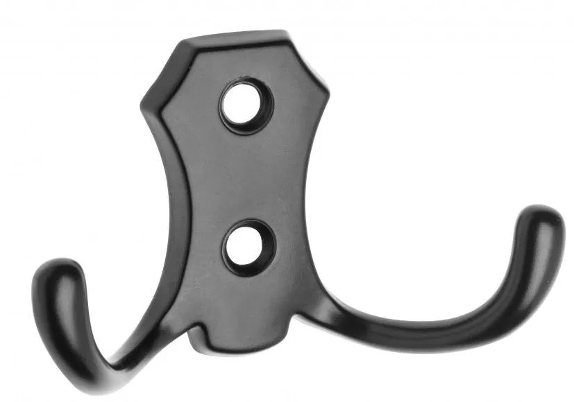 Wieszak ścienny B0 k24 czarny