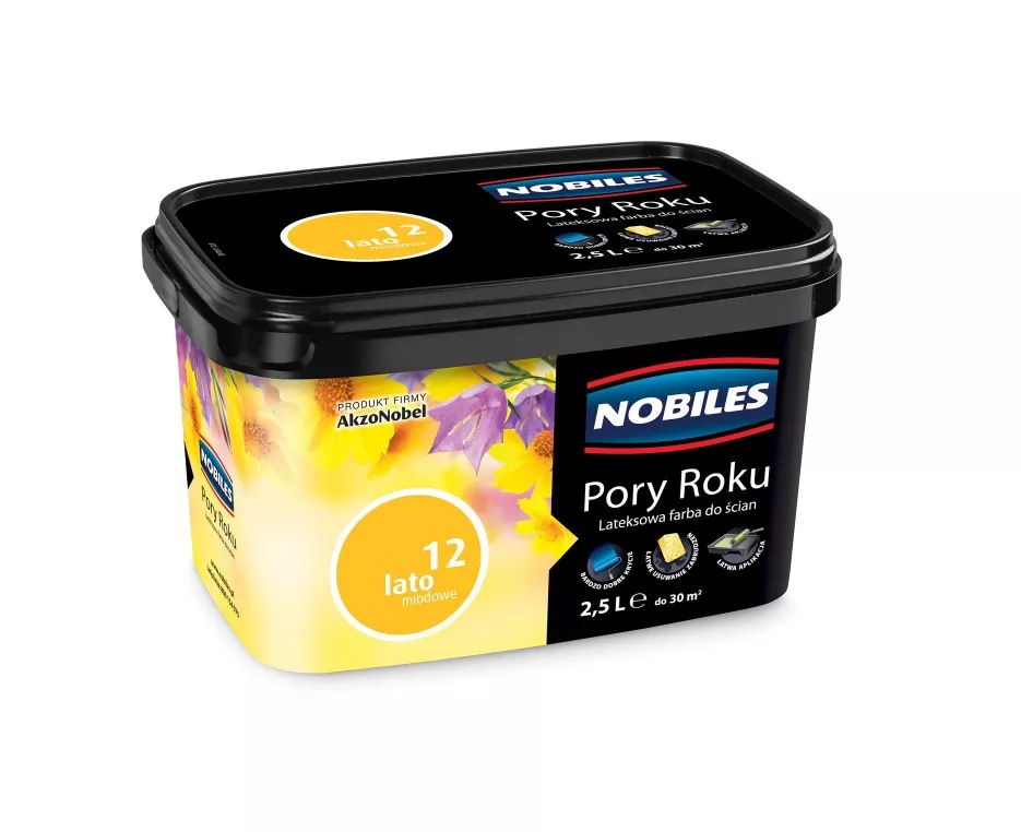 Farba lateksowa Pory Roku 12 lato miodowe 2.5 l emulsja