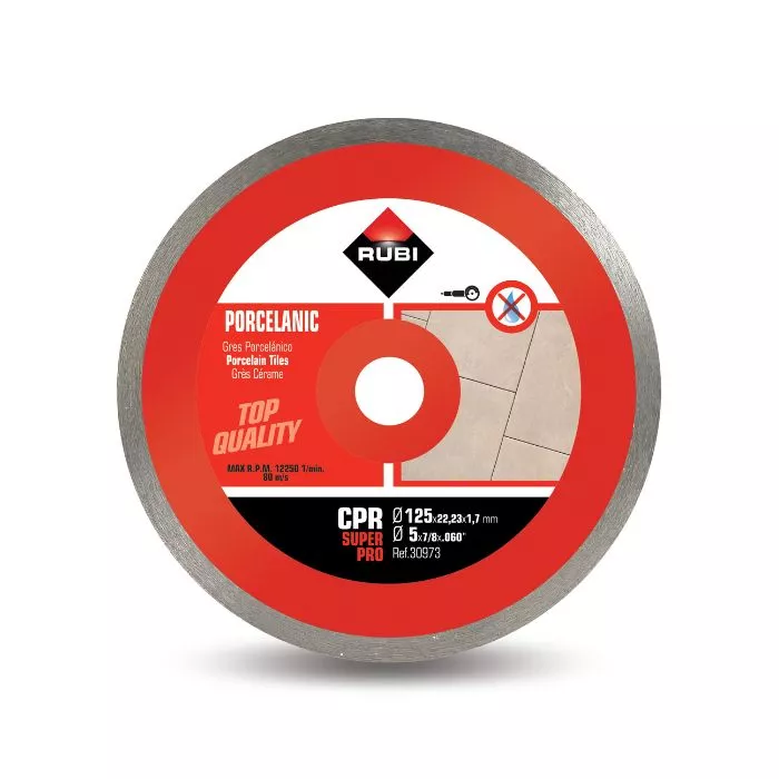 Tarcza diamentowa do gresu porcelanowego 125 CPR Superpro