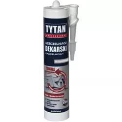 Silikon dekarski bezbarwny 310 ml TYTAN