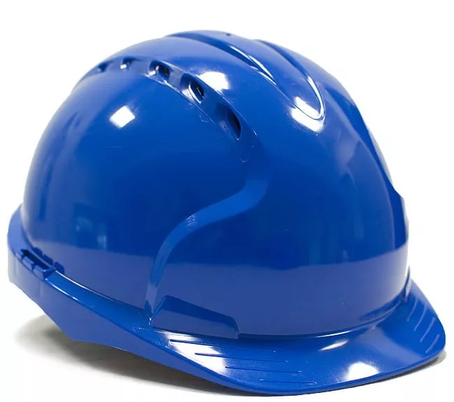 Kask ochronny niebieski