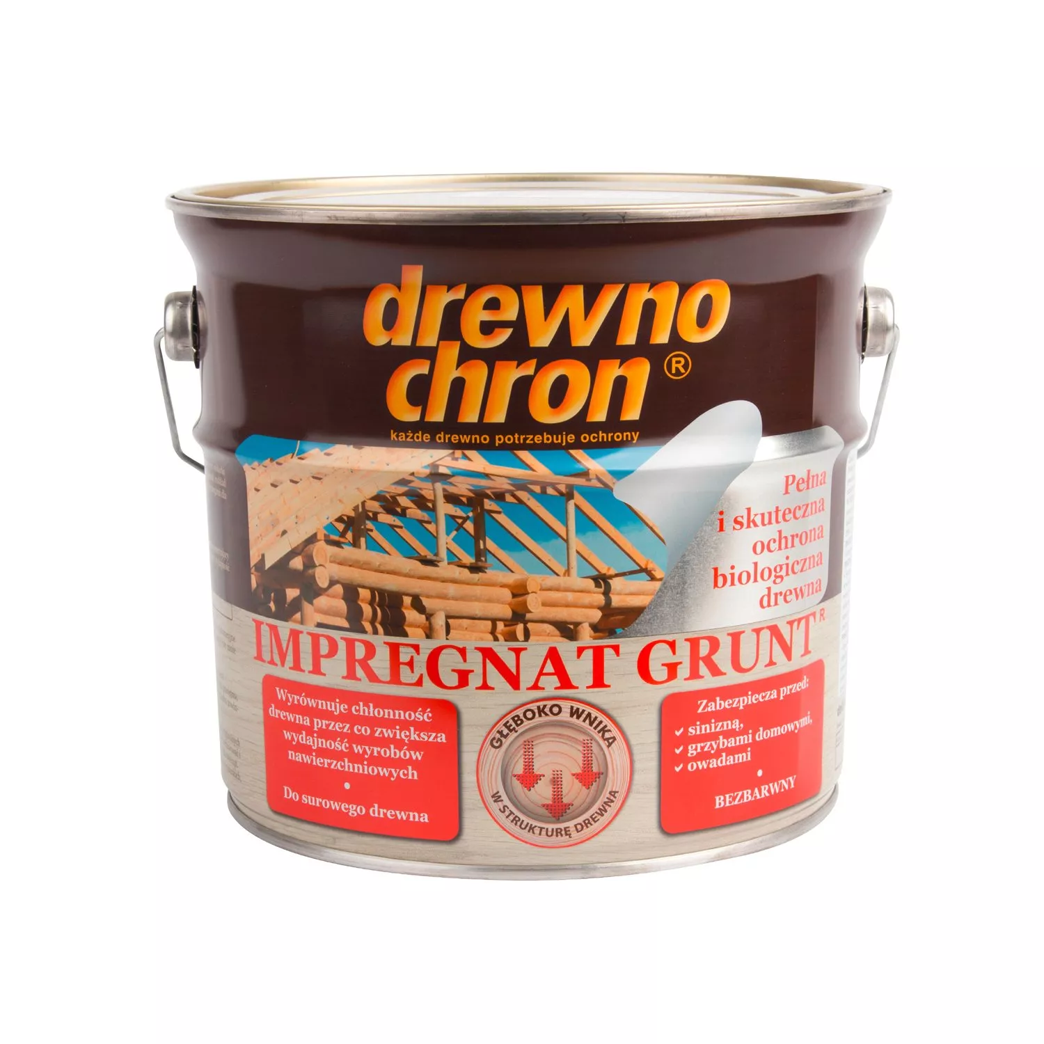 Drewnochron  2.5 l bezbarwny grunt