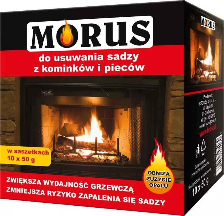 Dopalacz sadzy saszetka 40 g