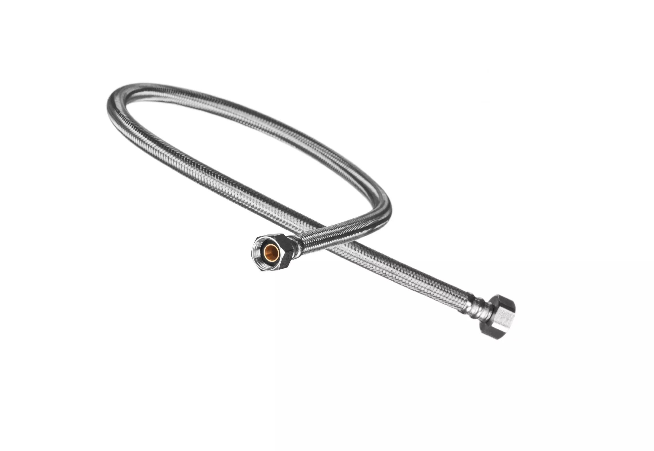 Wężyk w oplocie 3/8" x 3/8" 40cm