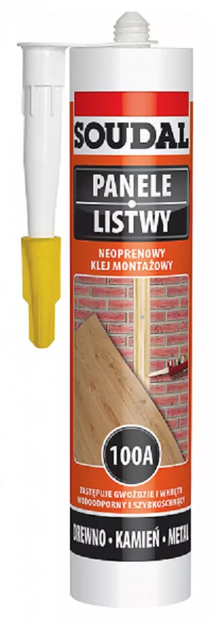 Klej montażowy neoprenowy 100A SOUDAL 280ml
