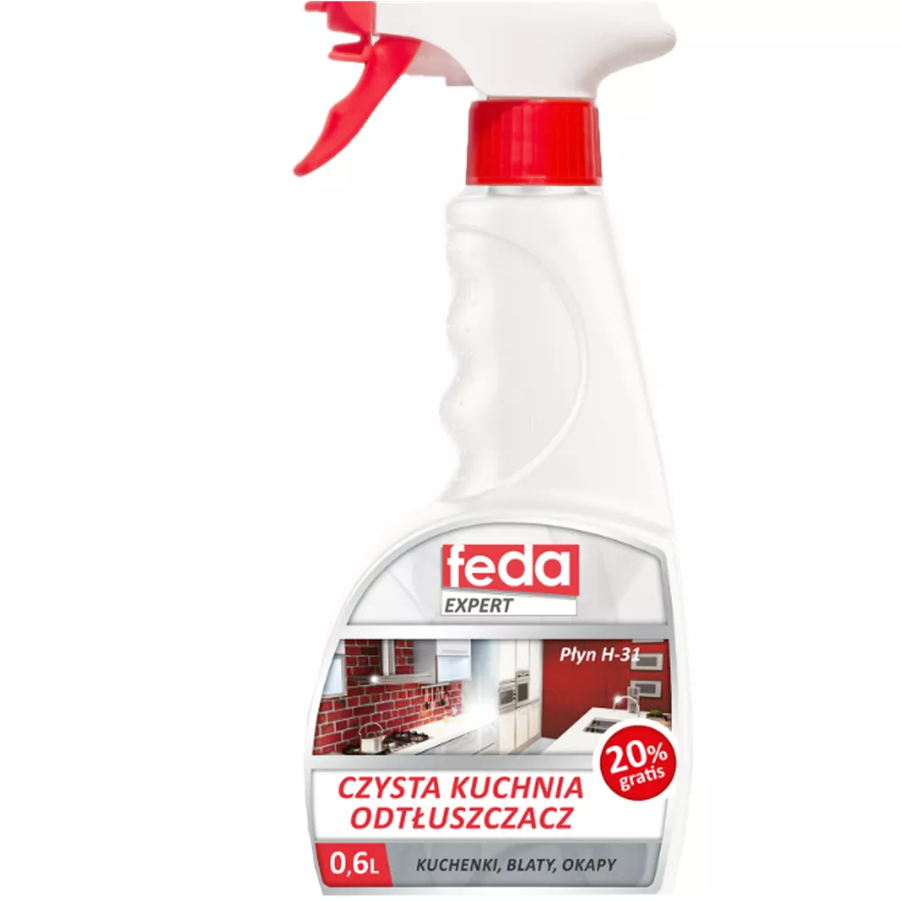 Płyn czysta kuchnia odtłuszczacz 0,6 l Feda