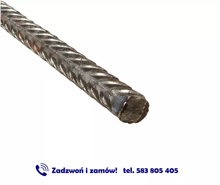 Pręt zbrojeniowy żebrowany śr. 12 mm