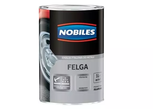Emalia do metalu FELGA srebrzysta 1l