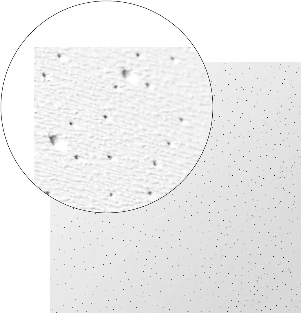 Panel sufitowy CASOPRANO CASOSTAR Rigips 600x600x8 mm (igłowana perforacja)