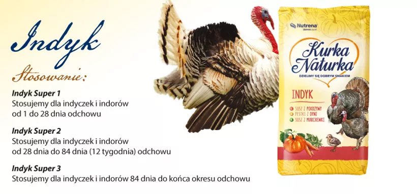 Pasza dla indyków Super 2 25kg