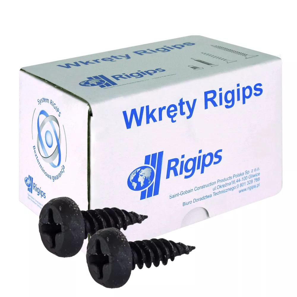 Wkręty do metalu pchełki 3,9 x 11 mm 1000 szt. Rigips