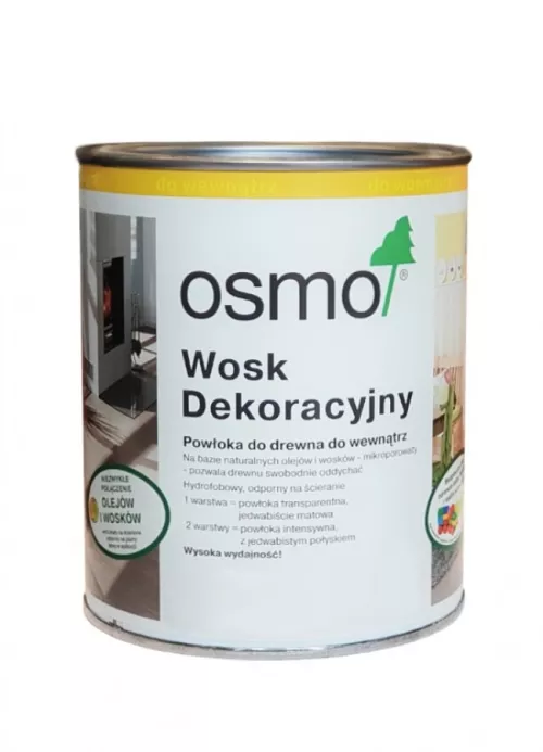 Wosk Osmo 0,75L biały mat