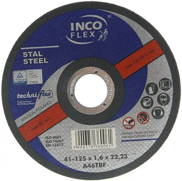 Tarcza ściernica 41A 125x 1.6 95A60TBF01