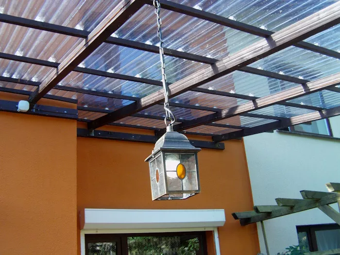 Płyta PVC 90 x 200 cm trapez bezbarwna