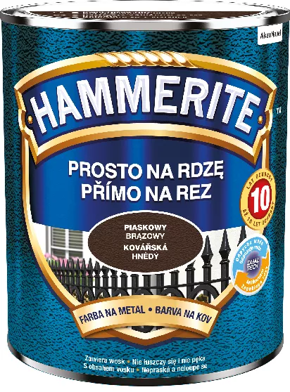 Farba Hammerite 0,7l piaskowy brązowy
