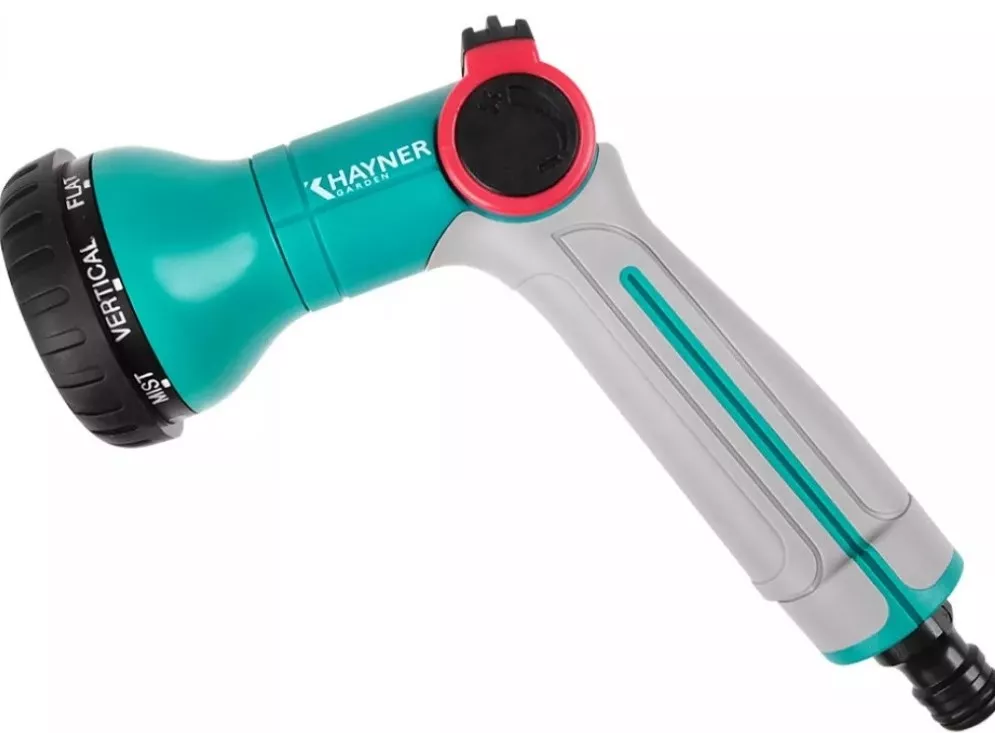 Pistolet ogrodowy, zraszający 8-pozycyjny 