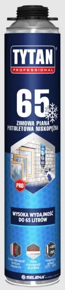 Piana pistoletowa Tytan 65 l ZIMOWA 750 ml