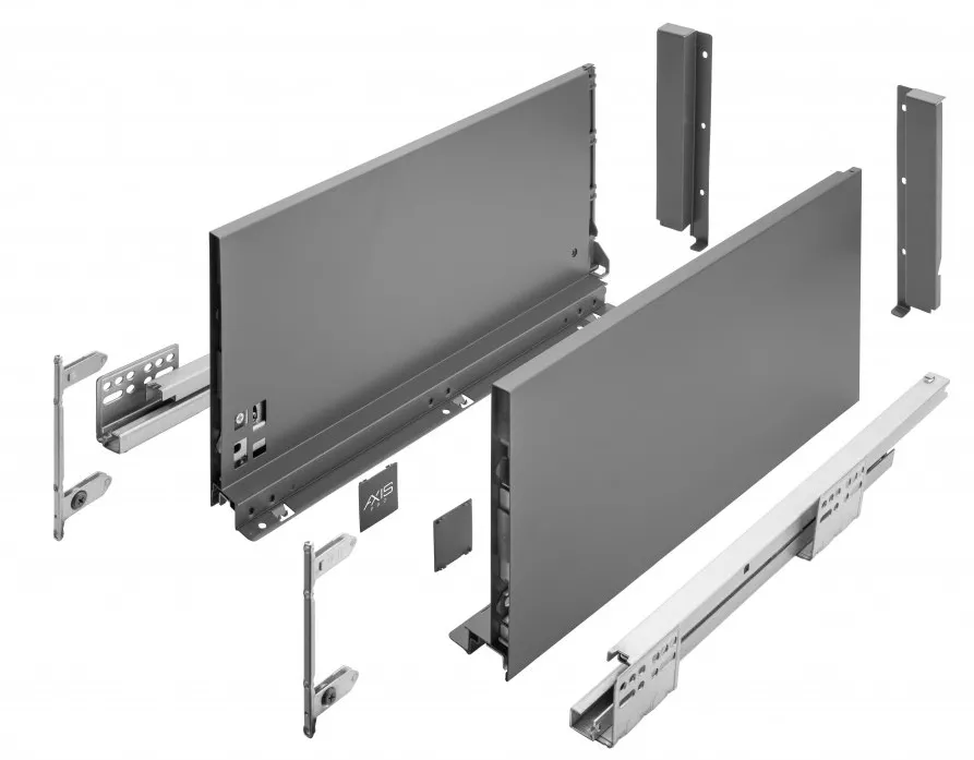 Szuflada AXIS PRO 300 mm antracyt bardzo wysoka GTV