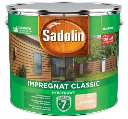 Impregnat Hybrydowy Classic do drewna 2,5 l bezbarwny