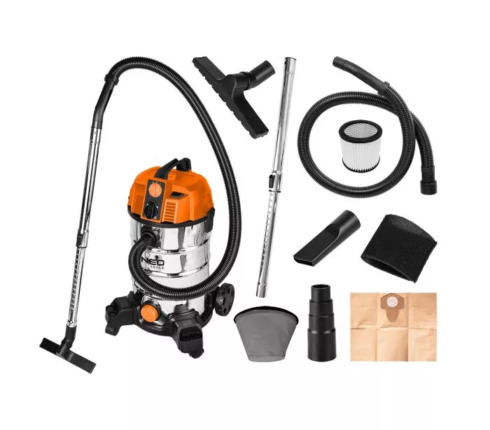 Odkurzacz warsztatowy, przemysłowy 1600W Neo tools 35 l 