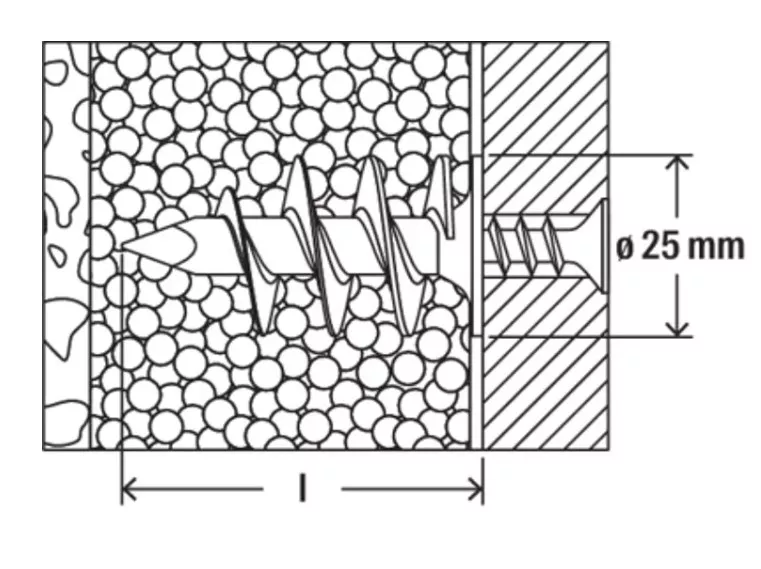 Kołek do izolacji FID 50