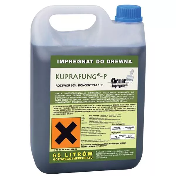 Kuprafung Impregnat do drewna 5 l