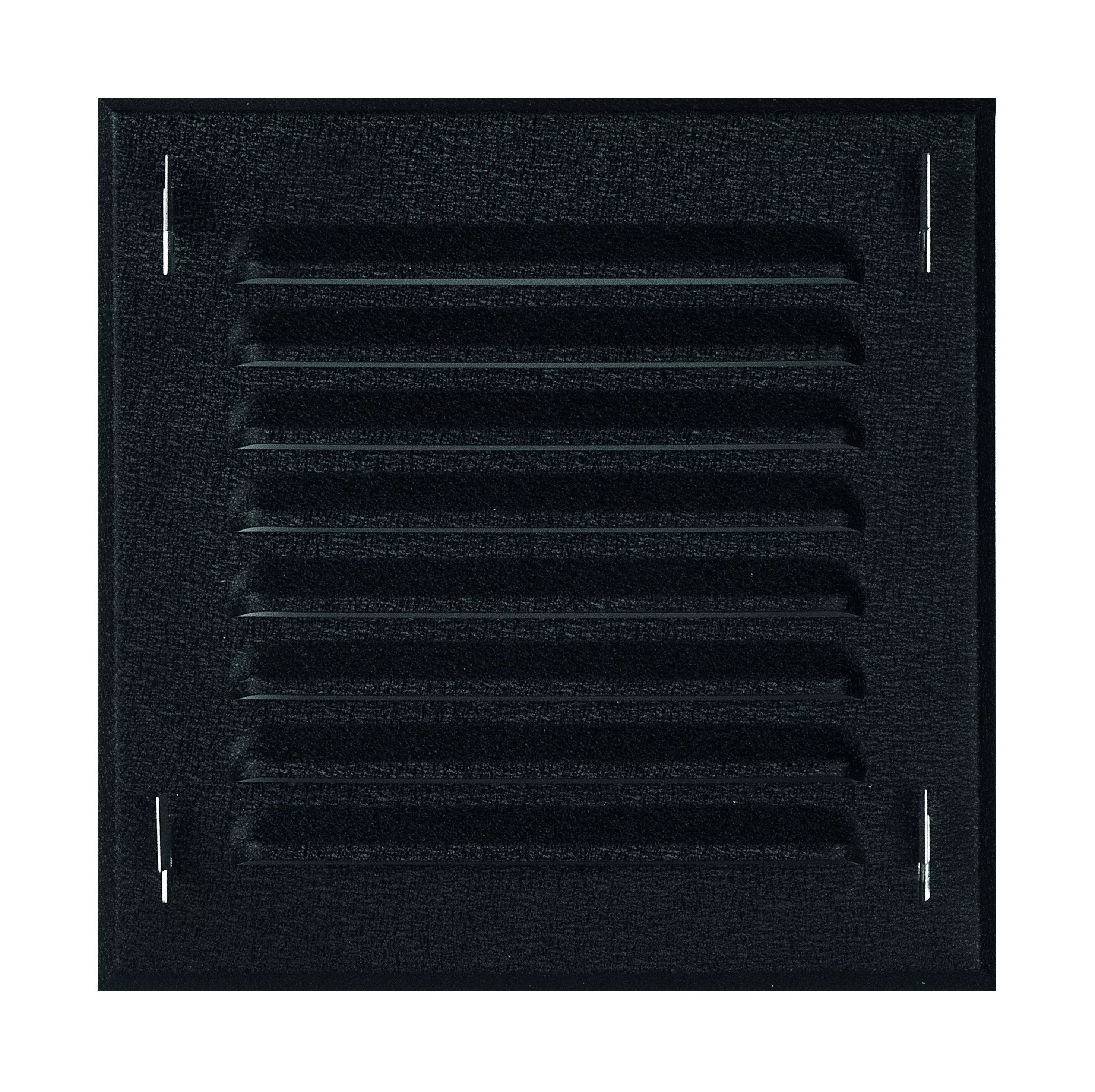 Kratka, osłona wentylacyjna 14x14 czarna