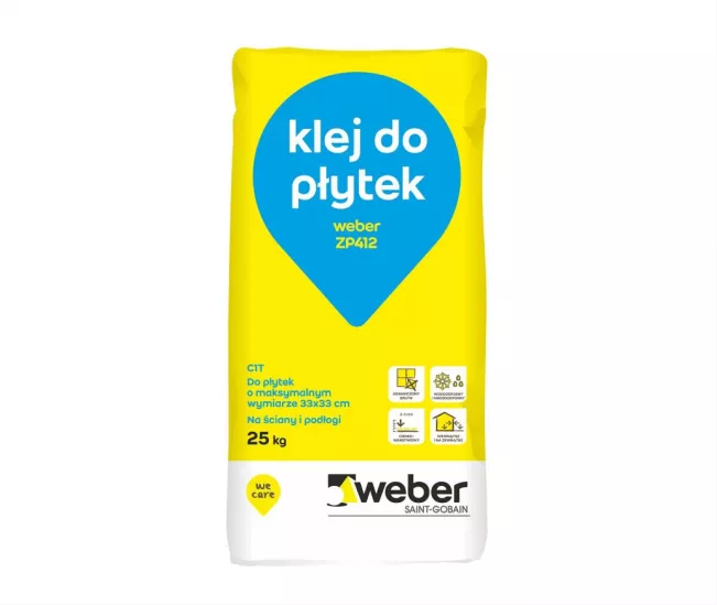 Klej do płytek  ZP 412  25 kg