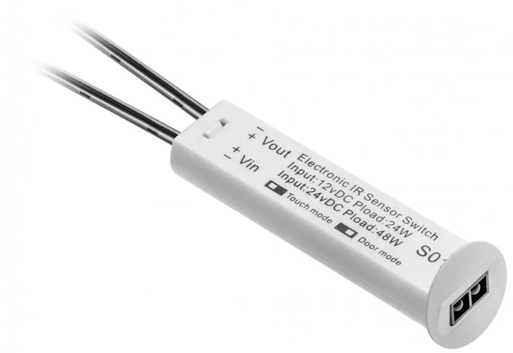 Włącznik bezdotykowy 12V DC biały