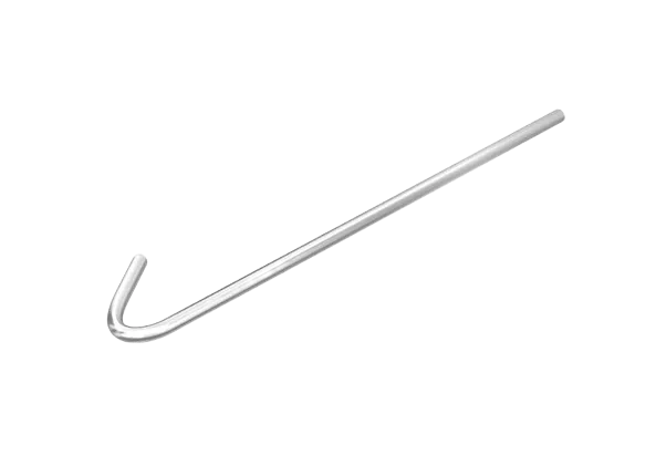 Pręt wieszakowy z hakiem 250 mm