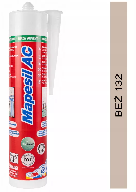 Silikon Mapesil AC 132 Beż