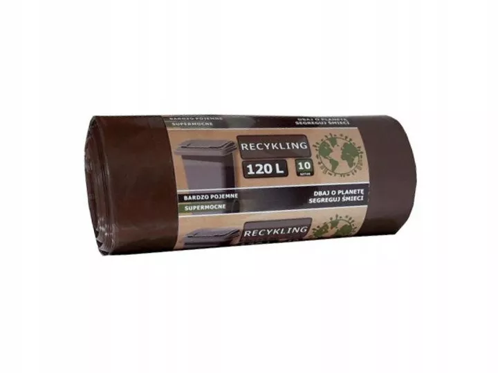 Worki do segregacji 120 l bio 10 szt.