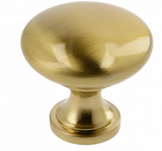 Uchwyt meblowy gałka Terni mosiądz