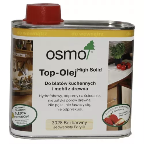 Olej do blatów 0,5L Osmo połysk