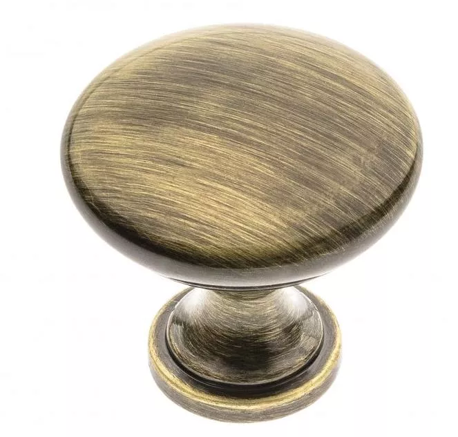 Uchwyt meblowy gałka Terni antyczny mosiądz