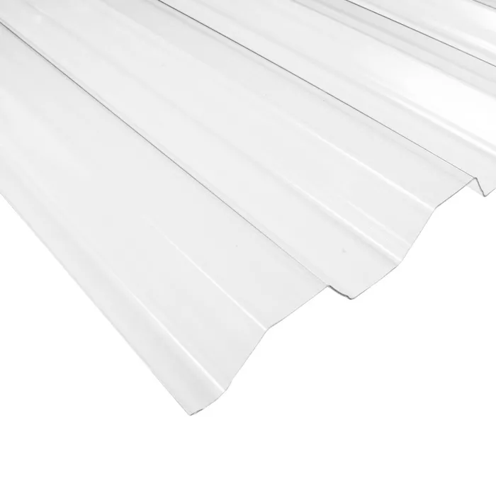 Płyta PVC 90 x 200 cm trapez bezbarwna