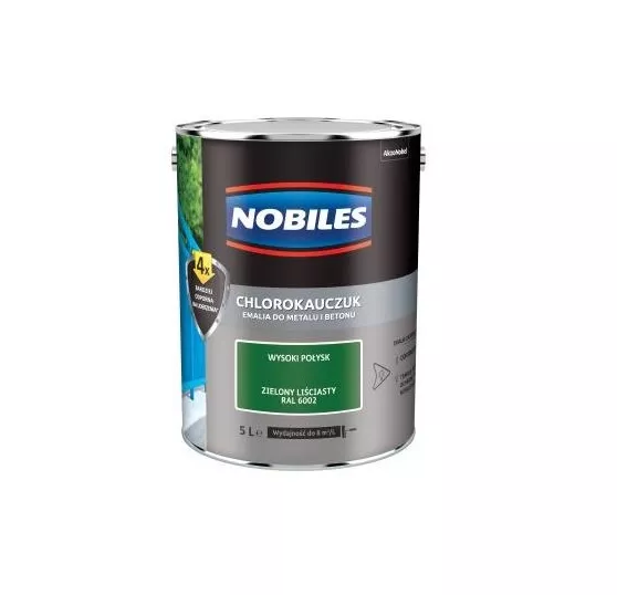 Chlorokauczuk zielony liściasty 0.9 l