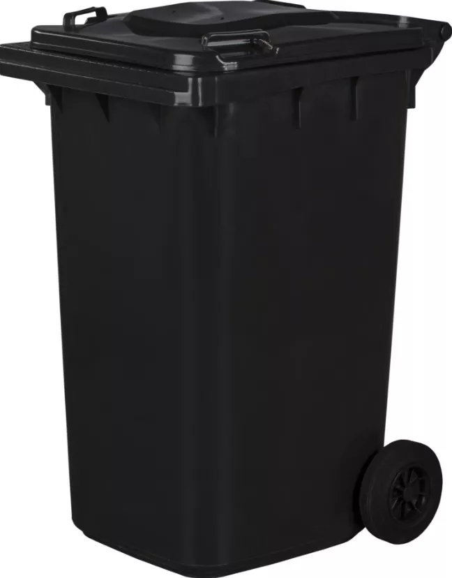 Kosz na śmieci 240 l grafitowy