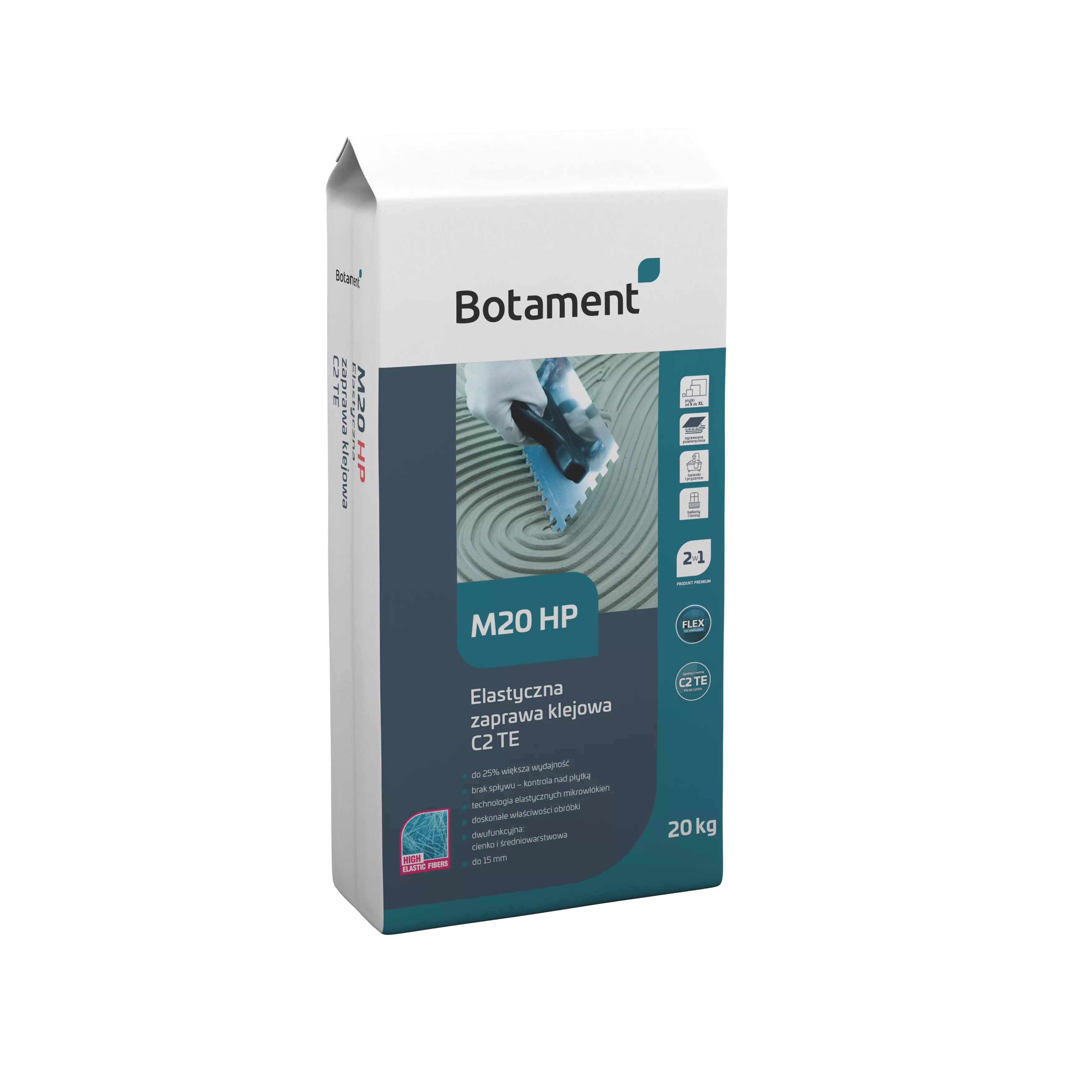 Elastyczna zaprawa klejowa Botament M 20  25kg