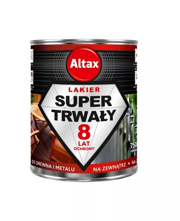 Lakier super trwały 0.75 L Połysk