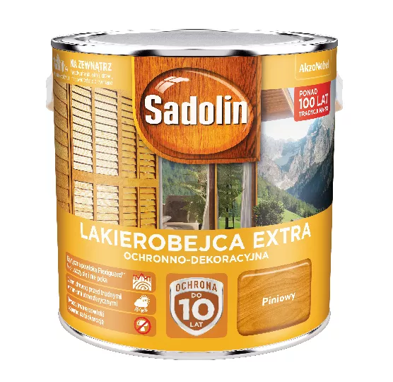 Lakierobejca Sadolin Extra 2,5 l piniowy