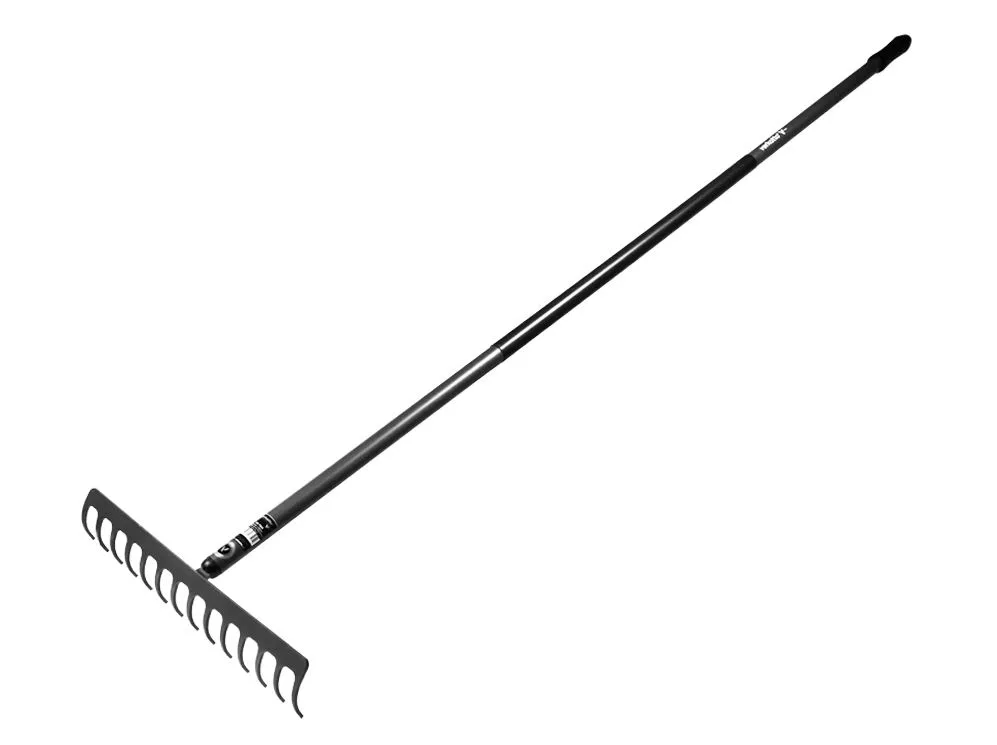 Grabie aluminiowe z trzonkiem 16-zębne V-PLUS