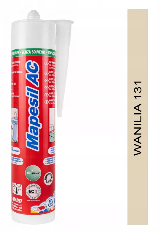 Silikon Mapesil AC 131 Wanilia
