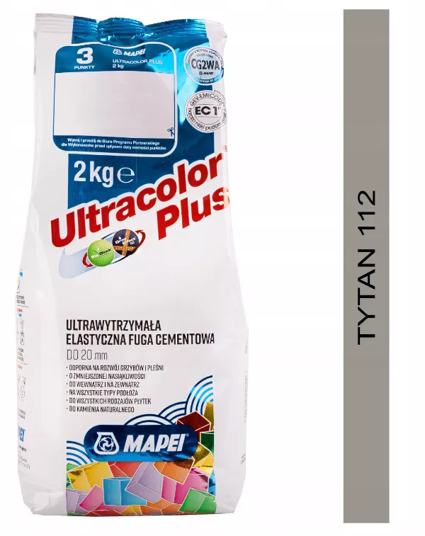 Fuga Ultracolor Plus 112 Tytan 2kg Mapei