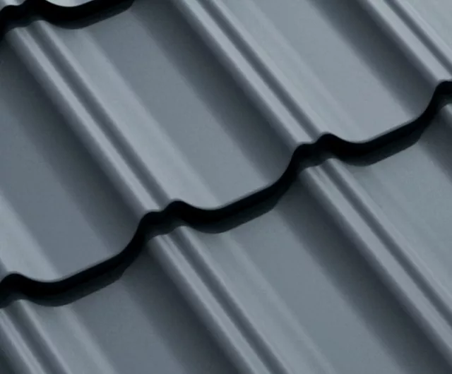 Blachodachówka panelowa Loara 350/30 czarna R033